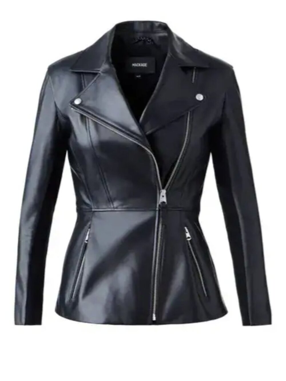 Mackage Day Leather Biker Jacket